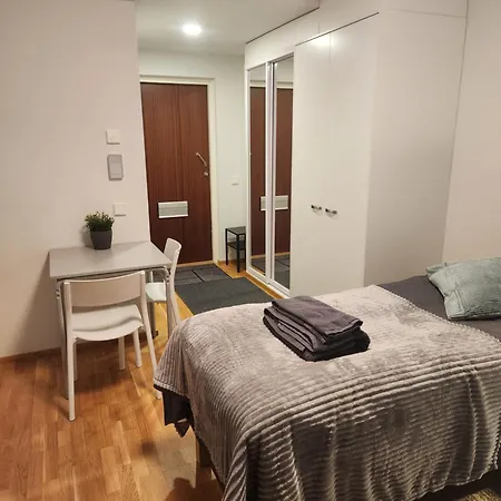 Viihtyisae Taeysin Kalustettu Ja Varustettu Yksioe Logomolla 1Vrk-36Kk Turku Exterior foto